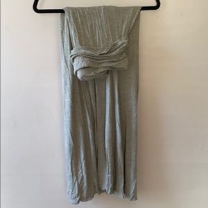 Size L gray maxi skirt